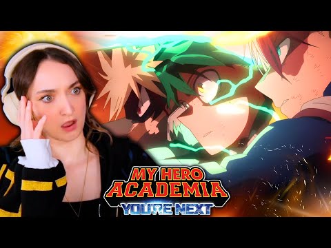 SCREAMING!! 😱 | My Hero Academia MOVIE 4: YOU'RE NEXT - REACTION VIDEO!