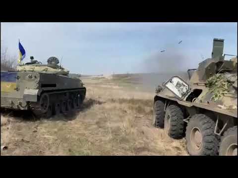 Ukrainian Military Using Captured Russian Equipment