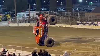 Skull Krusher and Scattered Monster Truck Highlights - Turlock, CA Monster Truck Nitro Tour