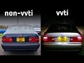 Lexus LS400 Exhaust Sound Comparison: non-vvti VS vvti (warning headphone users) 😅