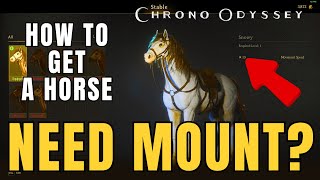 Chrono Odyssey - 如何获得坐骑？ - 两种获得坐骑的方法！！内测！ - PC/PS5/XBOX 全新 MMORPG