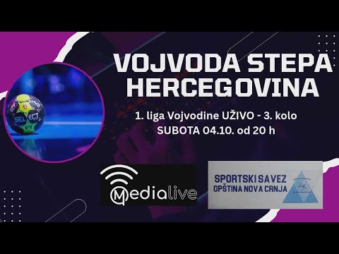 RK Vojvoda Stepa (Vojvoda Stepa) - RK Hercegovina (Sečanj), UŽIVO (04.10.2025)
