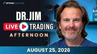 Doing Nothing As The Default Strategy | Live Trading | Options Uncapped