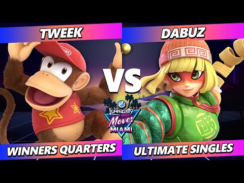 LMM Miami 2023 - Tweek (Diddy Kong, Sephiroth) Vs. Dabuz (Rosalina, Min Min) Smash Ultimate - SSBU