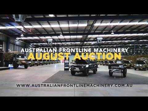EX-MILITARY VEHICLE AUCTION 13-19 AUGUST