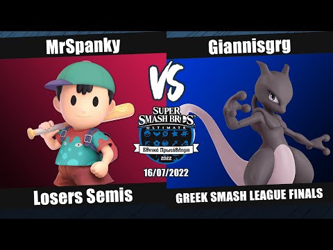GSL22F - LS - MrSpanky (Ness) vs Giannisgrg (Mewtwo) - Super Smash Bros. Ultimate