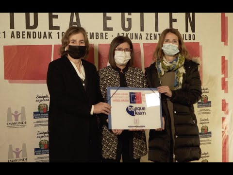 Baloreetan BAT: Basque Team Fundazioak diploma jaso du Emakunderen erakunde laguntzaile gisa