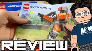 NEW LEGO Overwatch OMNIC BASTION (75987) Review! by MandRproductions