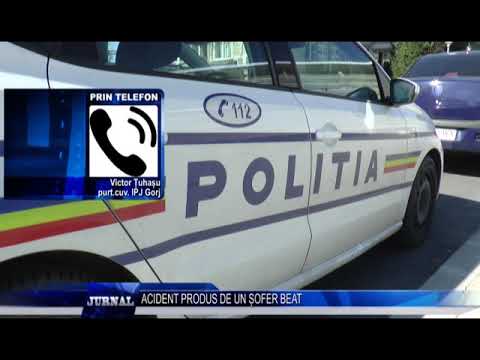 ACIDENT PRODUS DE UN ȘOFER BEAT