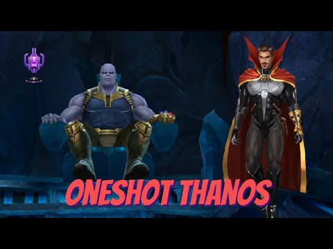 Thanos one shot with Doctor Strange(Stage 39) - Marvel Future Fight