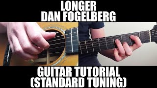 Longer - Dan Fogelberg | Guitar Lesson + Tab (Standard tuning version)