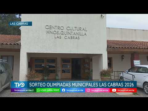Lanzamiento oficial terceras Olimpiadas Municipales Las Cabras 2026