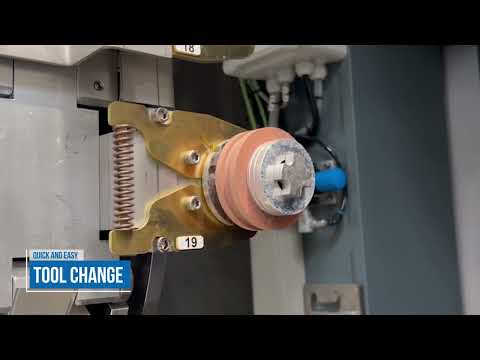 Tool Change from Grinding to Polishing Tool systron pro or proHD Glassprocessing Centre
