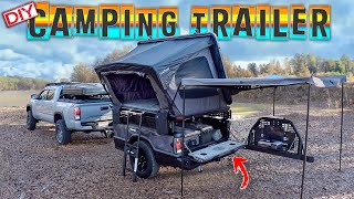 Almost Finished... DIY Overland Camping Trailer, Custom Tailgate & More... It's AWESOME!