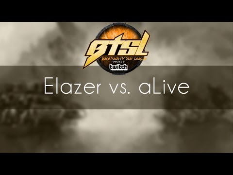 Elazer vs. aLive - ZvT - BaseTradeTV Star League Season 4 Week 2