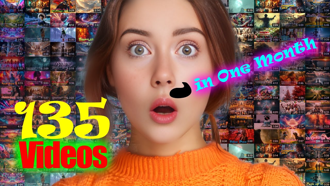 Epic Reveal: 135 Music Videos in 1 Month! Full Story Coming Soon!