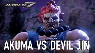 Video Akuma vs Devil Jin