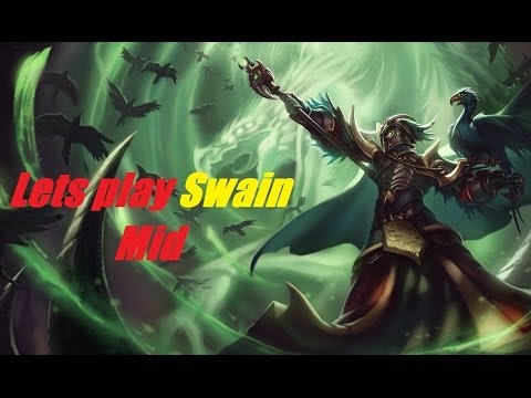 League of Legends Gameplay Commentary: Swag with Swain Mid