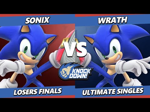 Knockdown 77 Losers Finals - Sonix (Sonic) Vs. Wrath (Sonic) Smash Ultimate - SSBU