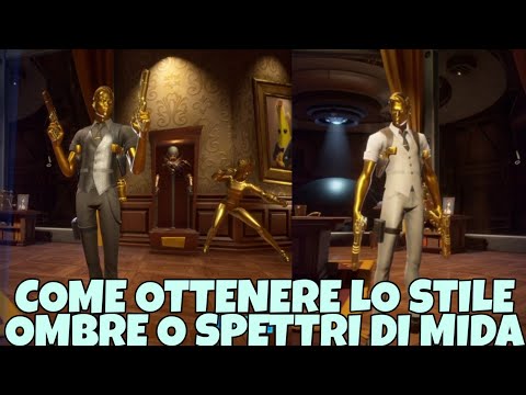 COME OTTENERE LO STILE OMBRE O SPETTRI DI MIDA! STILE SEGRETO FORTNITE SEASON 2 CAPITOLO 2!