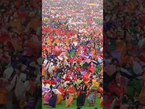 Nearly 10,000 dancers are set to perform Bagurumba before Prime Minister Narendra Modi in Guwahati