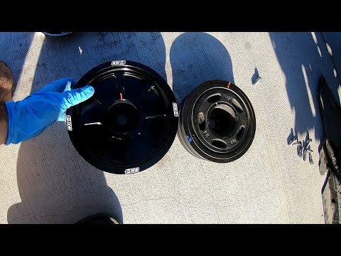 Installing 034 Motorsports crank pulley (190mm) on my B8.5 Audi S4