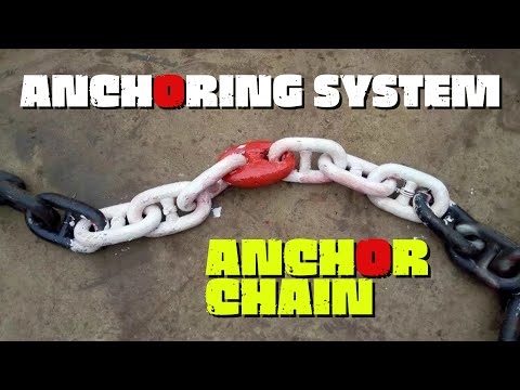 ANCHOR CHAIN | ANCHORING SYSTEM | MARITIME ENGLISH
