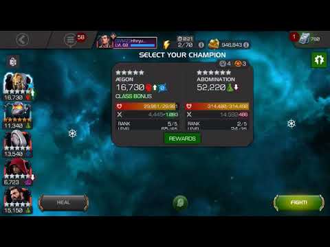 MCOC Act 6.3.4 Easy path fight #1 and 2 -  Gone Ghosting