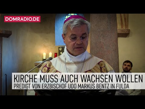 The church must also want to grow – sermon by Archbishop Udo Markus Bentz in Fulda