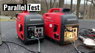 Honda EU2000i Inverter Generator Repair and Parallel Test