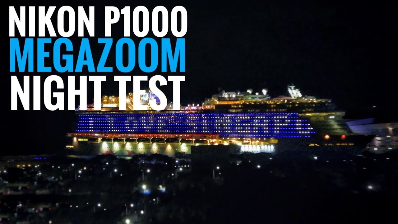 Nikon P1000 - Night Time Mega Zoom Test (1.3KM)