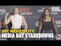 UFC Mexico City Media Day Staredowns - MMA Fighting