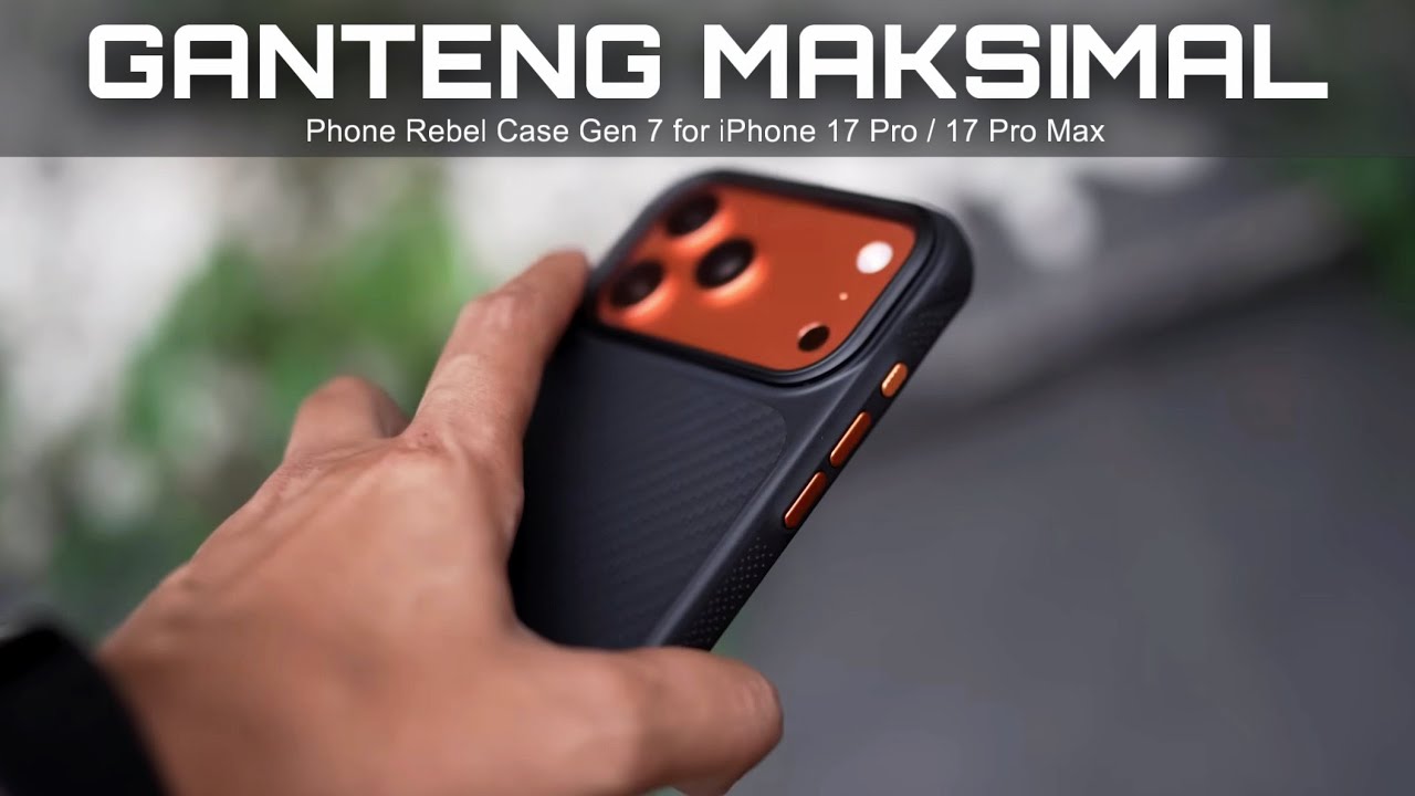 INILAH CASING IPHONE PALING GANTENG!!🔥 Phone Rebel Series Gen7 for iPhone 17 Pro & 17 Pro Max 