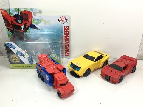 Transformers RID 1 Step Optimus Prime Review