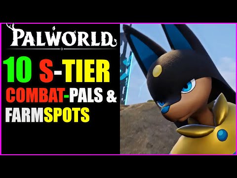 Palworld🔥 TIPS & TRICKS - the BEST Battle Pals per category S - Tier List and Farm & Spots German