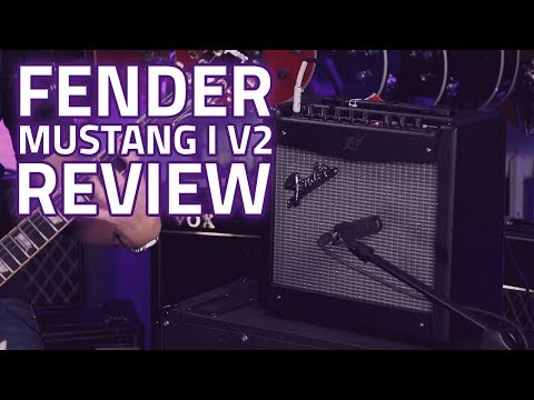 Fender Mustang I V.2 20-Watt 1x8" Modeling Guitar Combo 2013 - 2018 - Black image 5