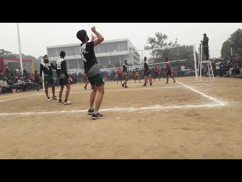 volley ball final match ( All Indian Agri university sports meet 2019) panjab ( ludhiyana)