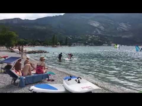 Gardasee Tag 2 | Schöne Strände am Gardasee, eine automatische Pfannkuchen Maschiene
