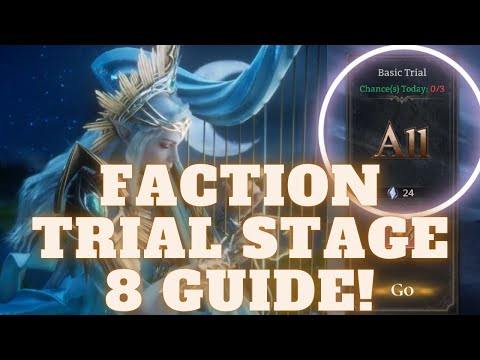 Watcher of Realms Faction Basic Trial Stage 8 Guide!