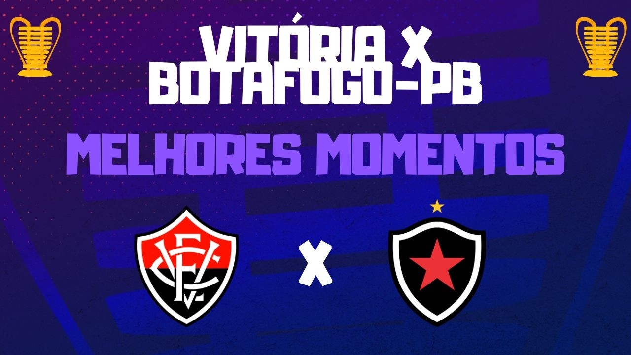 Vitória vs Botafogo PB Highlights