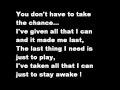 Hybrid - I Still Awake (Lyrics)
