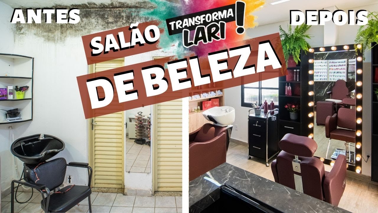 O salão de beleza mais lindo! - Larissa Reis Arquitetura