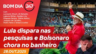 Download lagu Bom dia 247: Lula dispara nas pesquisas e Bolsonaro chora no banheiro (28.10.25) mp3 Download lagu Bom dia 247: Lula dispara nas pesquisas e Bolsonaro chora no banheiro (28.10.25) mp3