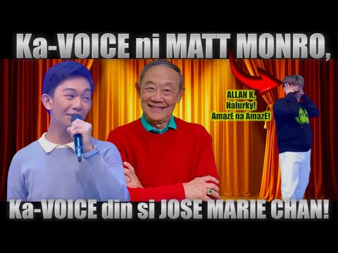 ROUELLE CARIÑO, Ka-VOICE din si JOSE MARIE CHAN! (sings: let's sing merry xmas)