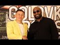 GENNADY GOLOVKIN SELECTS JOHNATHON BANKS AS NEW TRAINER IN PRESS CONFERENCE IN LAS VEGAS