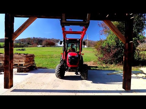 Working Alone: Raising A Timber Frame With Hand Tools And A Tractor