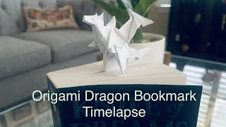 Origami Dragon Bookmark