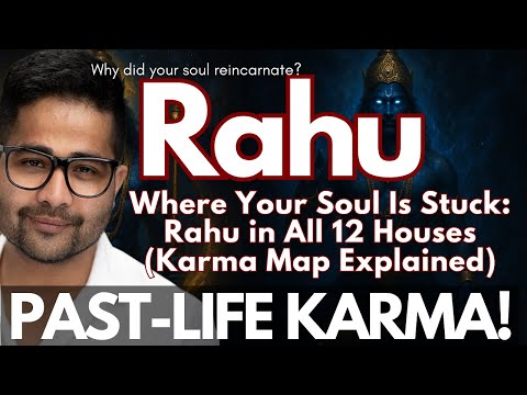 Rahu in 12 Houses — Your Past Life, Present Destiny & Hidden Karmic Debt! @njshivoham