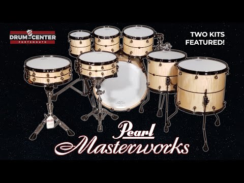 New Pearl Masterworks - 2 Drum Set Showcase!