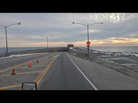 Chesapeake Bay Bridge,Tunnel (CBBT) is a 17.6-mile toll road Virginia, #tunnels 